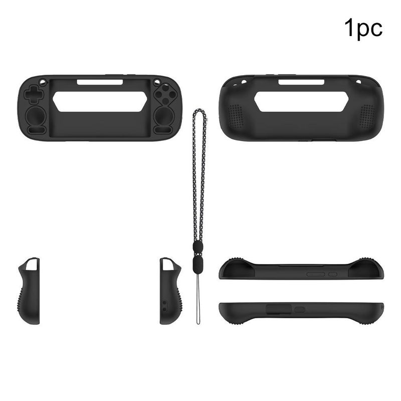 Suitable for Retroid Pocket 5, this simple silicone protective case for the PR5 gaming handheld console features a solid color design and is designed for easy storage.